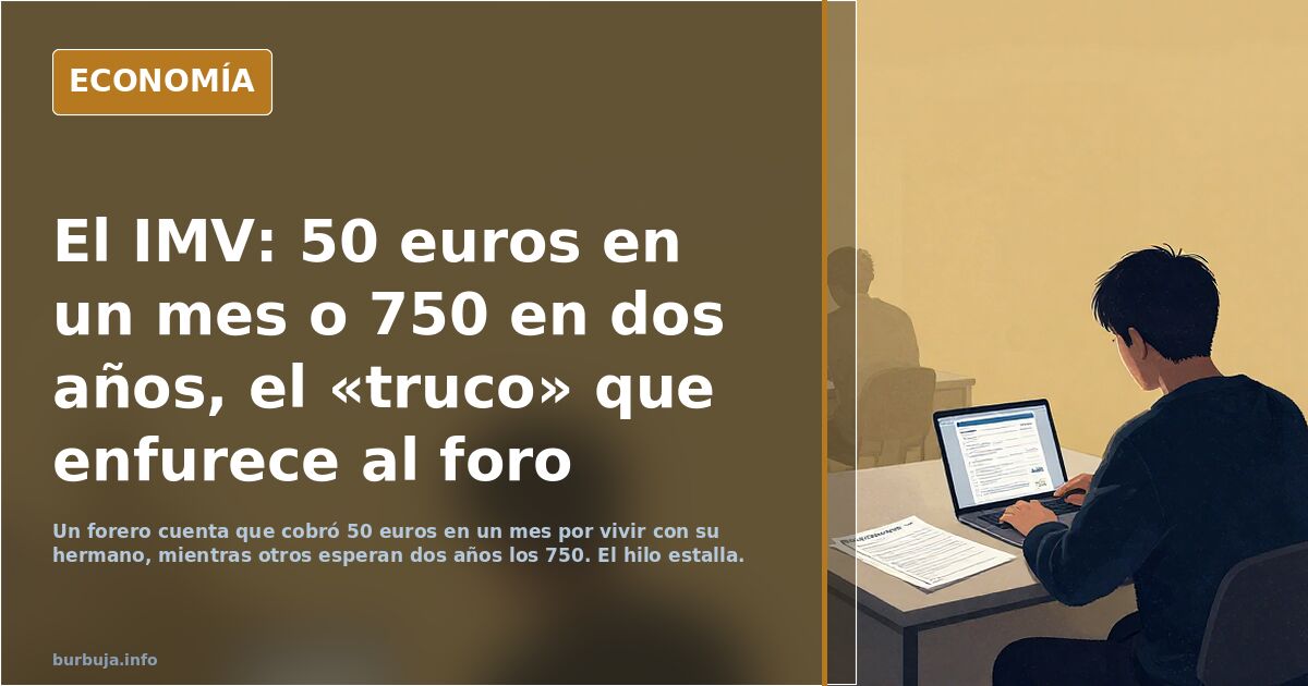 El IMV: ¿teatro político o ayuda real para encontrar trabajo?