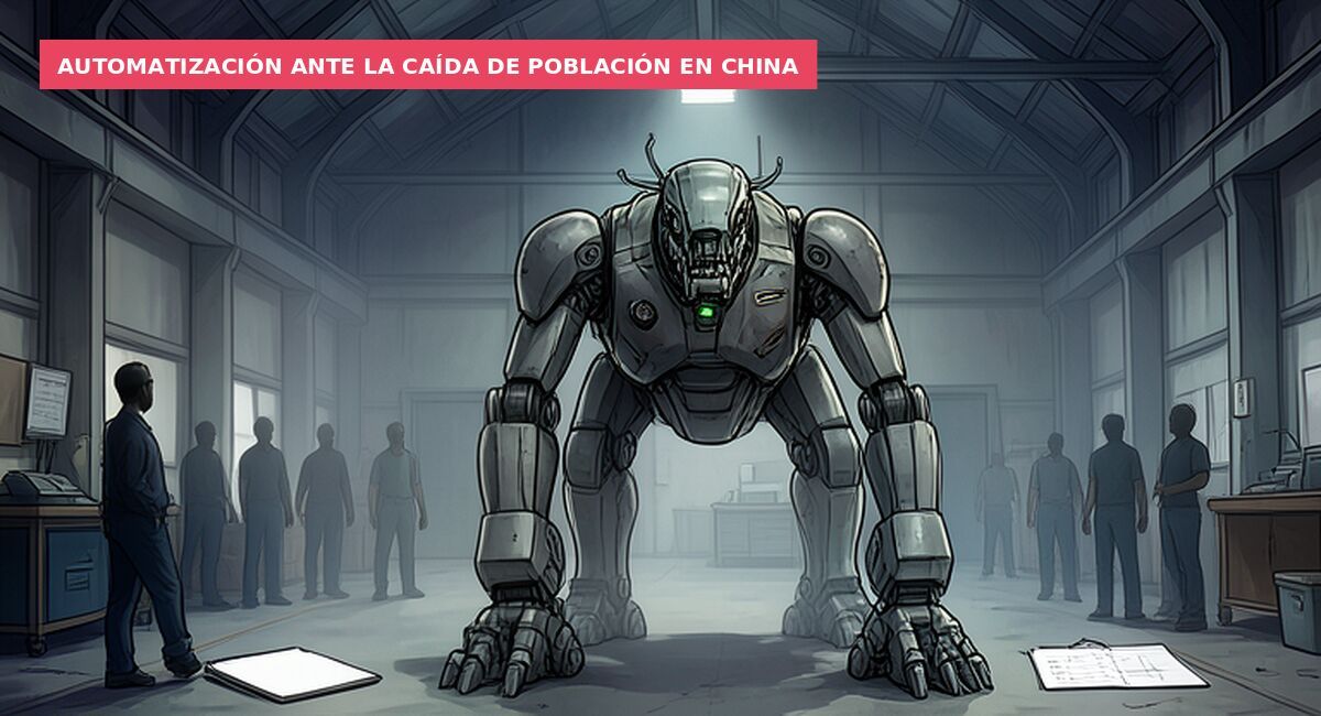 Automatización ante la caída de población en China