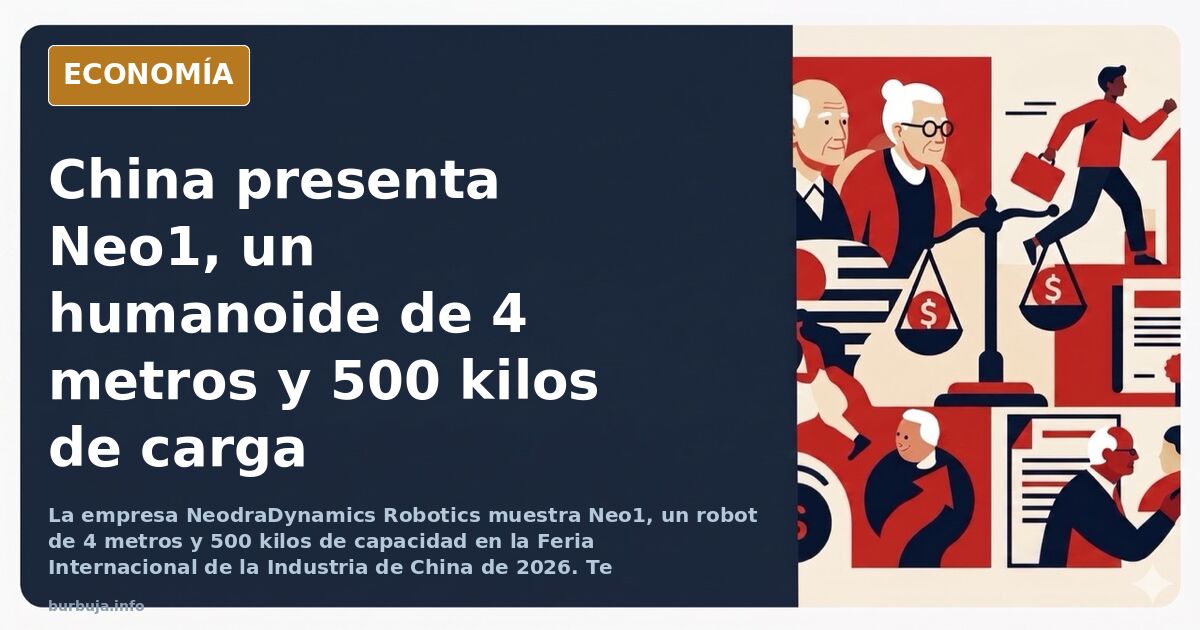 China crea un robot humanoide de 4 metros