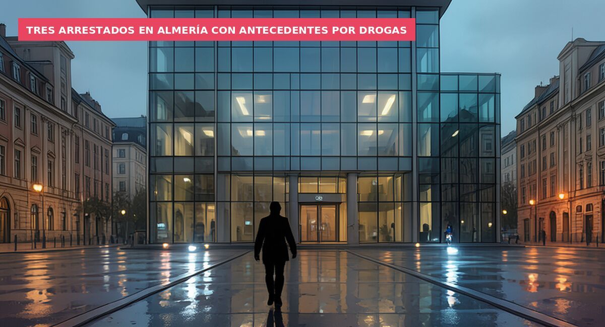 Tres arrestados en Almería con antecedentes por drogas