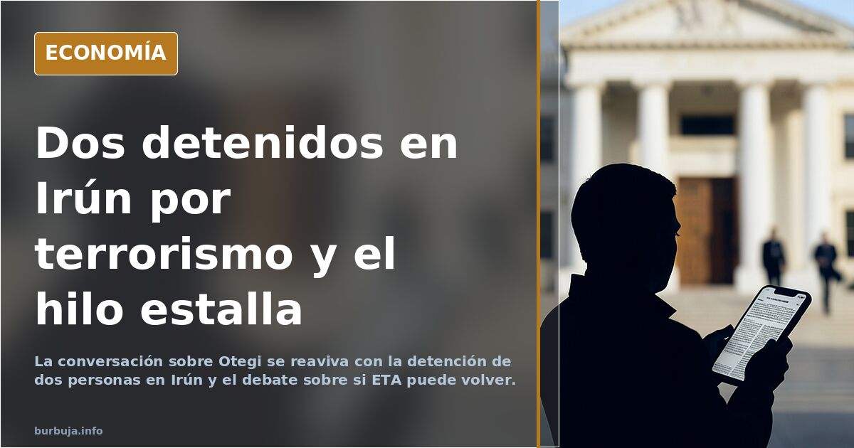 El Etarra Otegi dice que no contempla que ETA vuelva a atacar pero debemos ser prudentes.