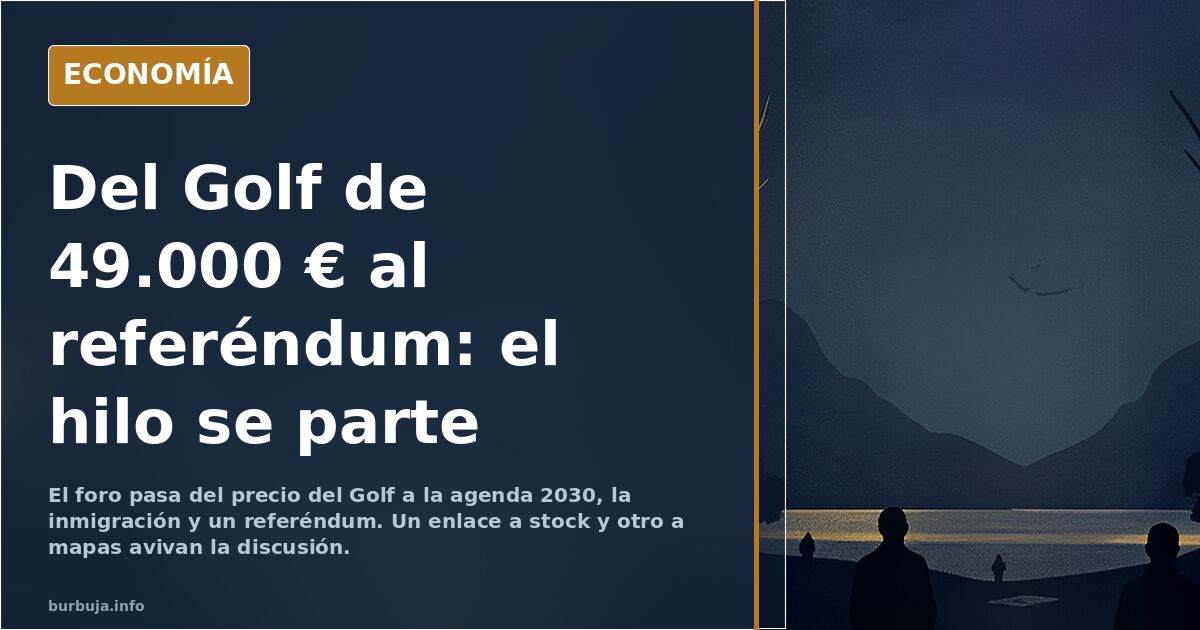 VOLKSWAGEN "demostrando" (en broma) su proactividad para luchar contra el COCHE CHINO: un GOLF de 150CV vale 49.000 EURAZOS y NO ES EL GTI....