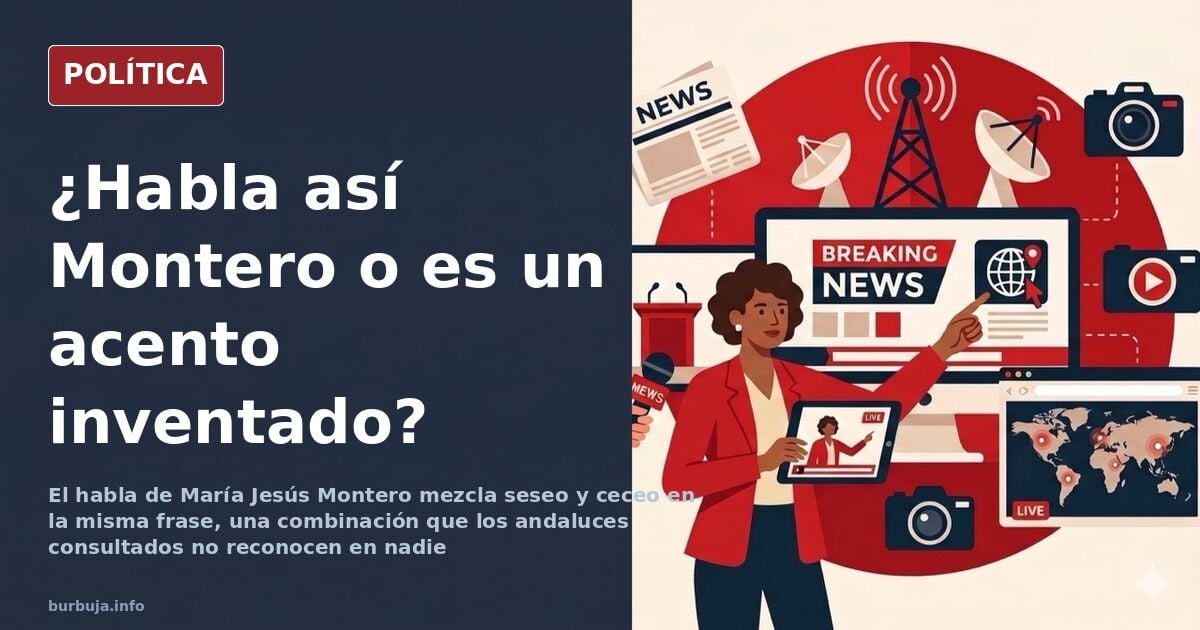 Ilustración editorial de una tribuna política con un micrófono y ondas de sonido que mezclan letras S y Z
