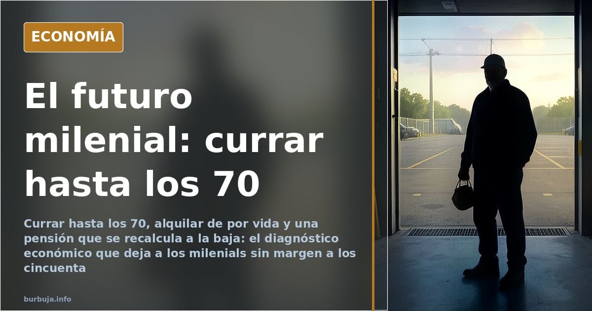 Milenials: currar hasta los 70 y alquilar de por vida