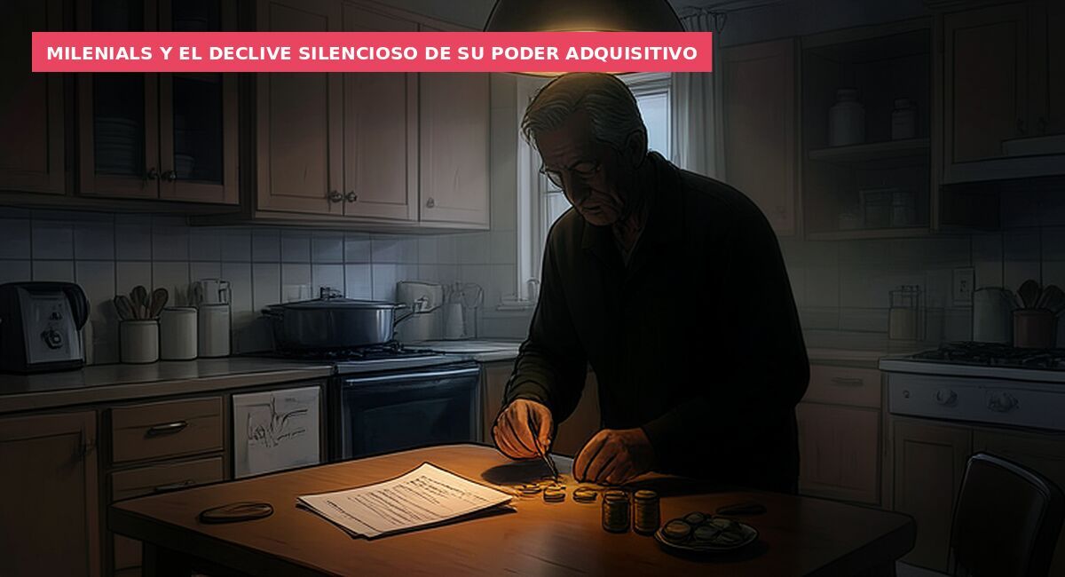Milenials y el declive silencioso de su poder adquisitivo