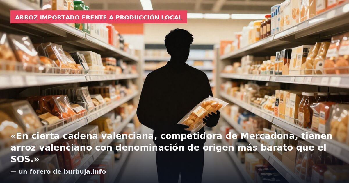 SOS modifica su logotipo por la polémica sobre el origen no valenciano de su arroz