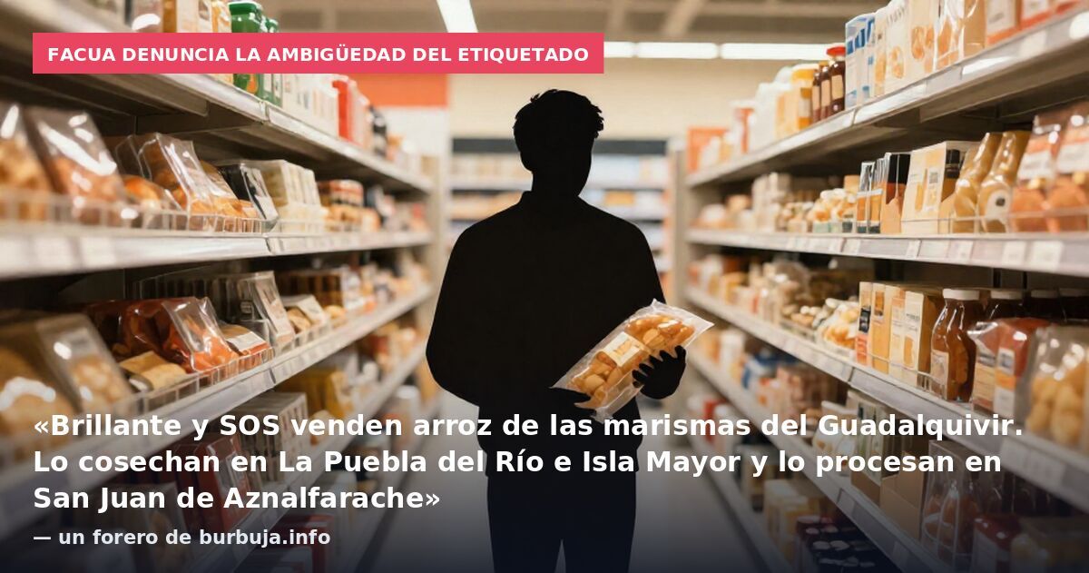 SOS modifica su logotipo por la polémica sobre el origen no valenciano de su arroz