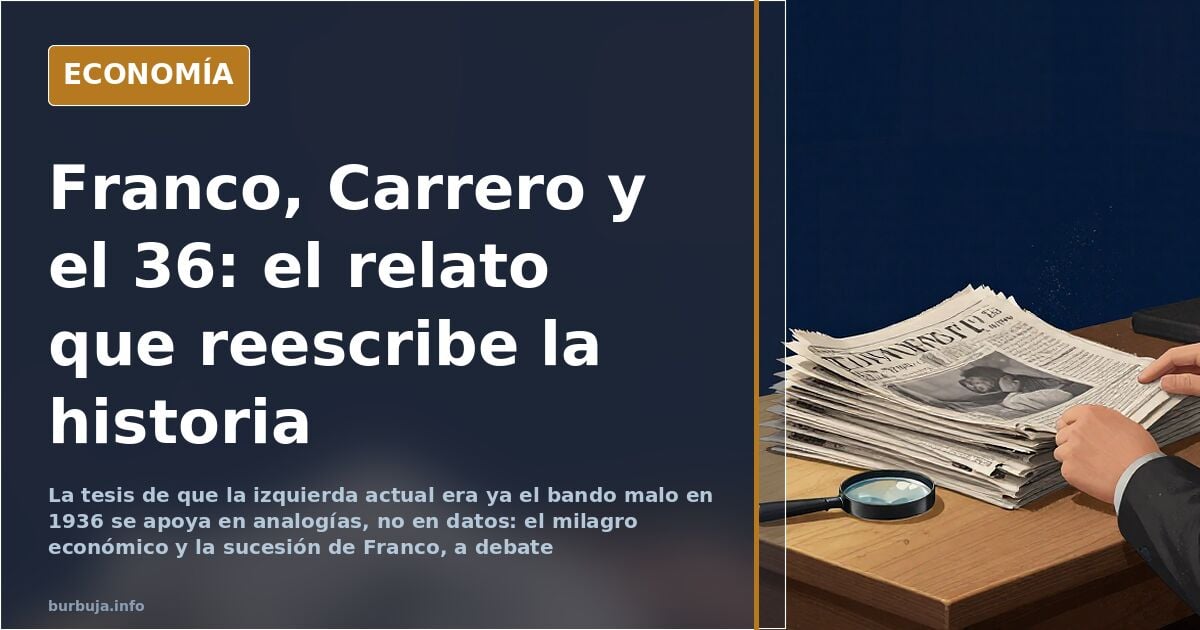 El relato que culpa a la izquierda del 36 se apoya en mitos y cero datos
