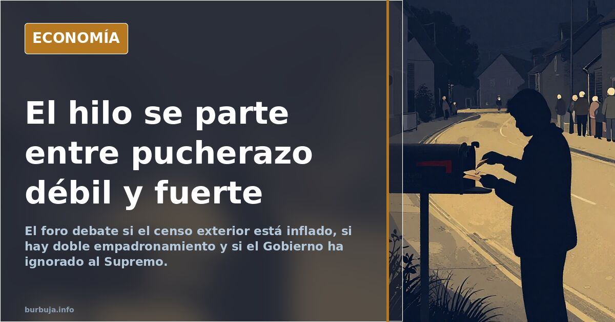 ¿QuIén controla que el voto por correo es real y que no son nietos que no están inscritos en el CERA si no en el censo normal?