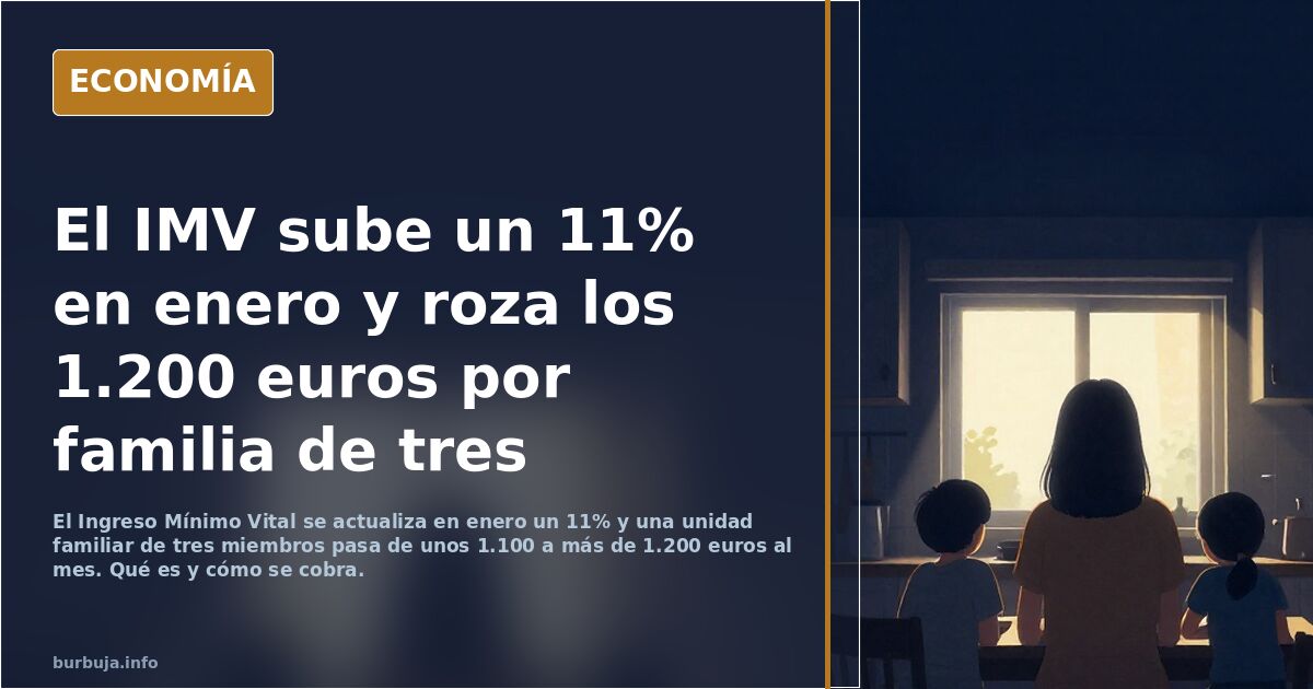 Sánchez me ha subido el IMV y en enero, lo suben un 11% más, así que, 3 votos en mi casa que van al PSOE.