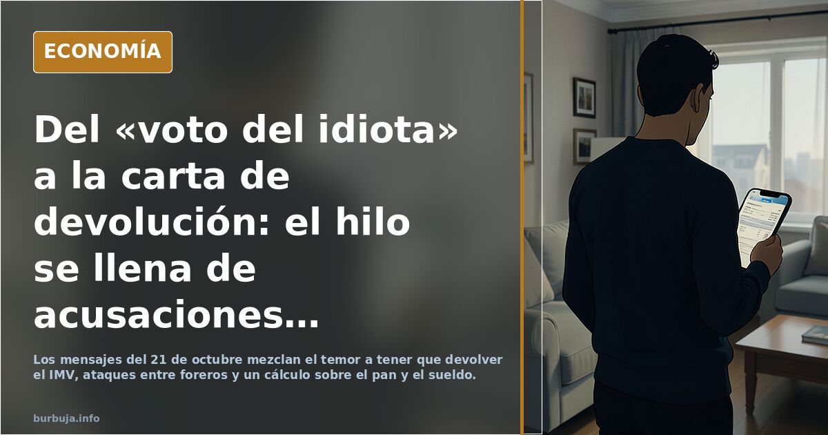 Sánchez me ha subido el IMV y en enero, lo suben un 11% más, así que, 3 votos en mi casa que van al PSOE.