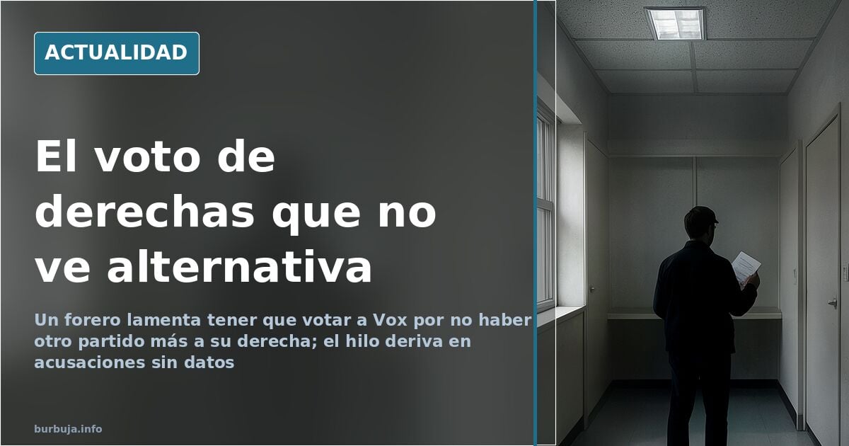 Urna y papeletas sobre una mesa de colegio electoral