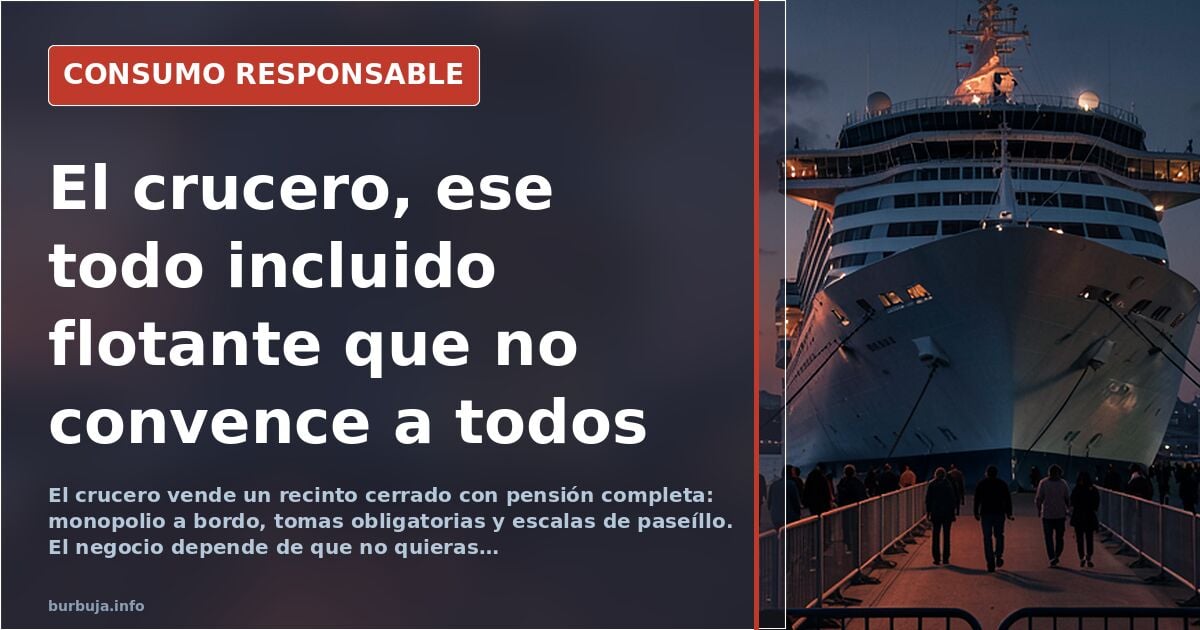 Cruises: the business that keeps growing despite its own customers