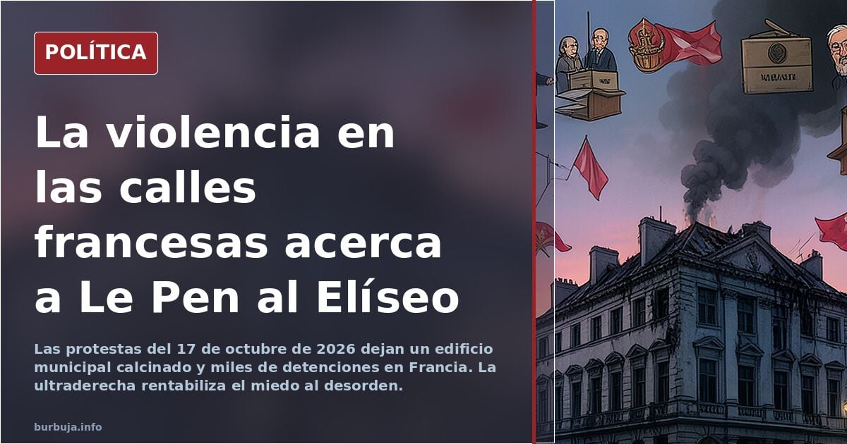 La revolución de Mélenchon es el regalo que esperaba Le Pen (Beatriz Becerra en El Hapañol)