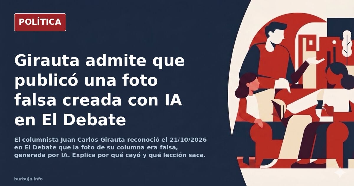 Foto falsa (Juan Carlos Girauta en El Debate)
