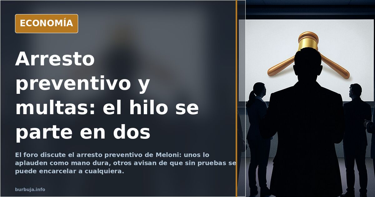La Meloni crea un delito nuevo: ¿saldrá la gente a protestar?