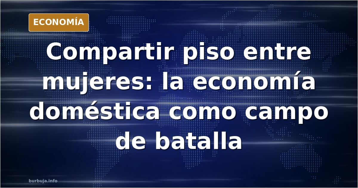 Mujeres que comparten piso