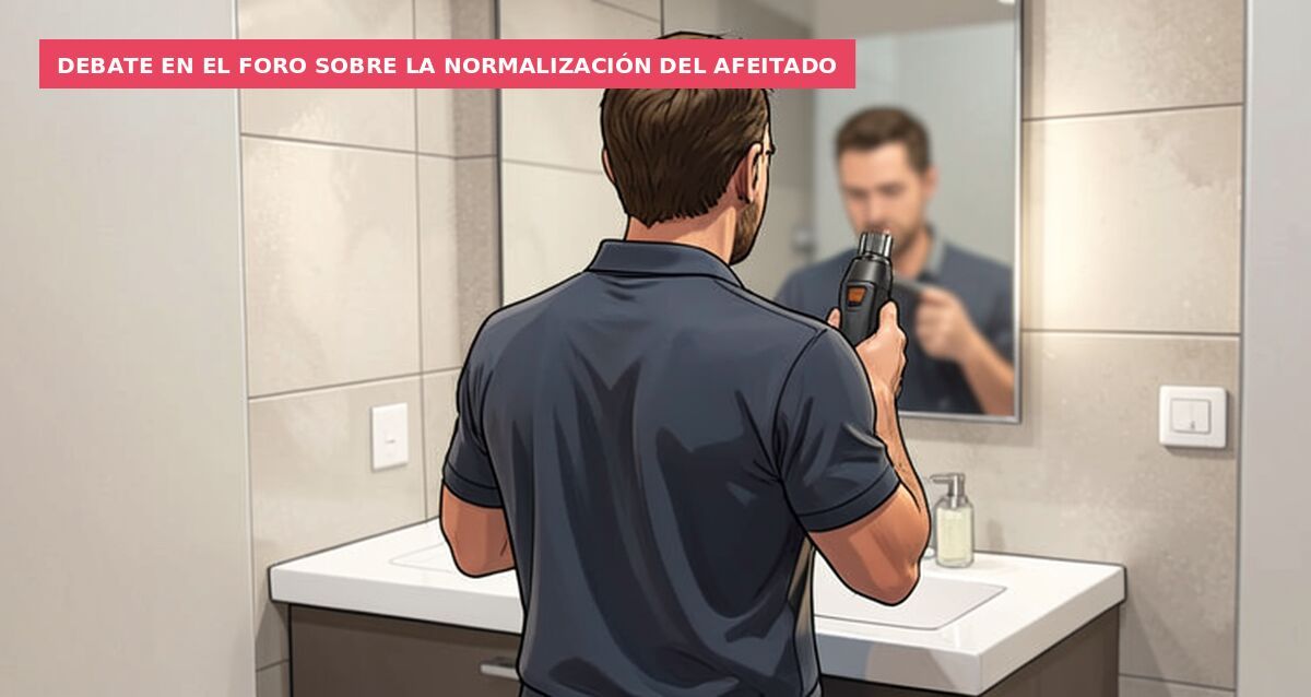 Debate en el foro sobre la normalización del afeitado