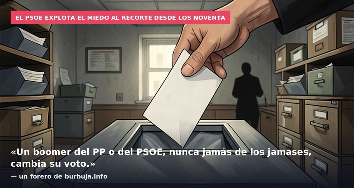 Los abuelos del PP cambian su voto al PSOE según el último sondeo