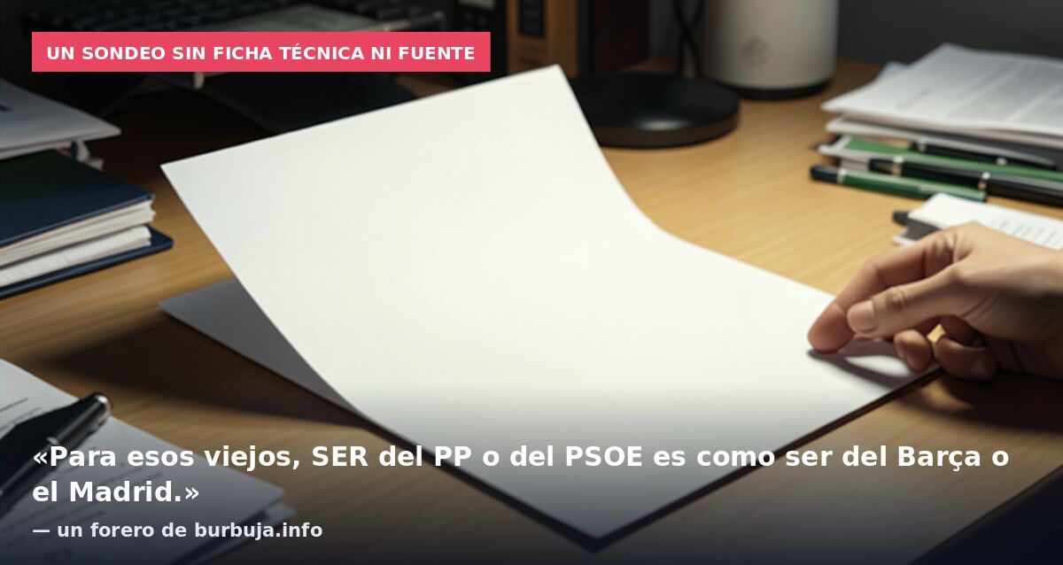 Los abuelos del PP cambian su voto al PSOE según el último sondeo