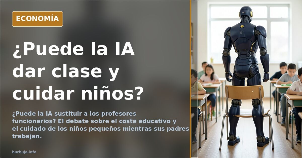 El profesor funcionario frente a la IA: quién enseña y quién aparca