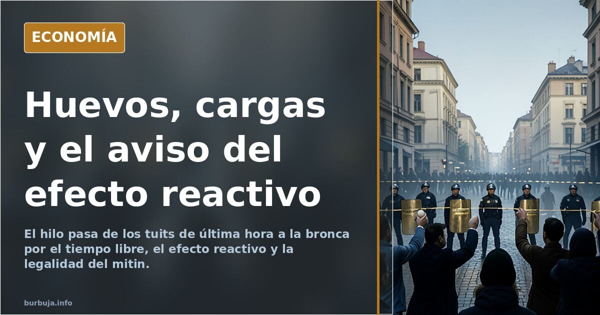 CARGAS POLICIALES en La Coruña, "antifascistas" muy violentos contra el acto de VOX. Brutales vídeos dentro.
