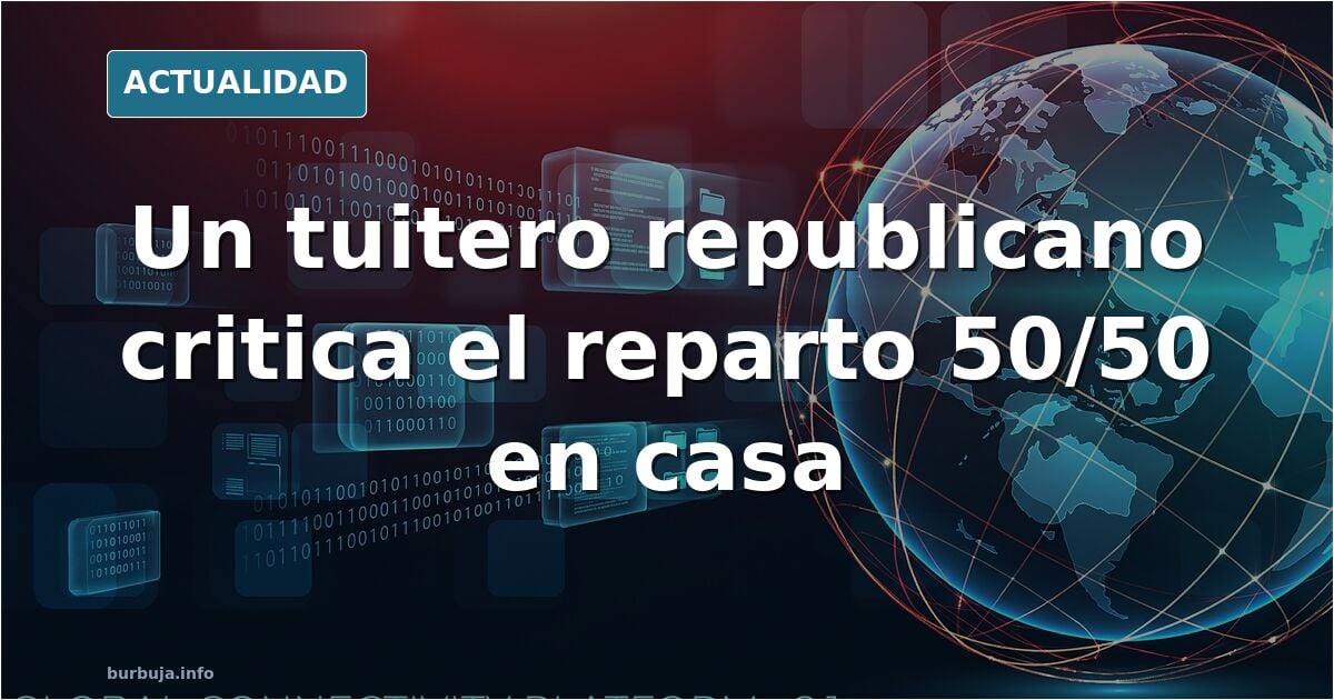 Dice que la gente es hostil con el porque si mujer cuida del bebe