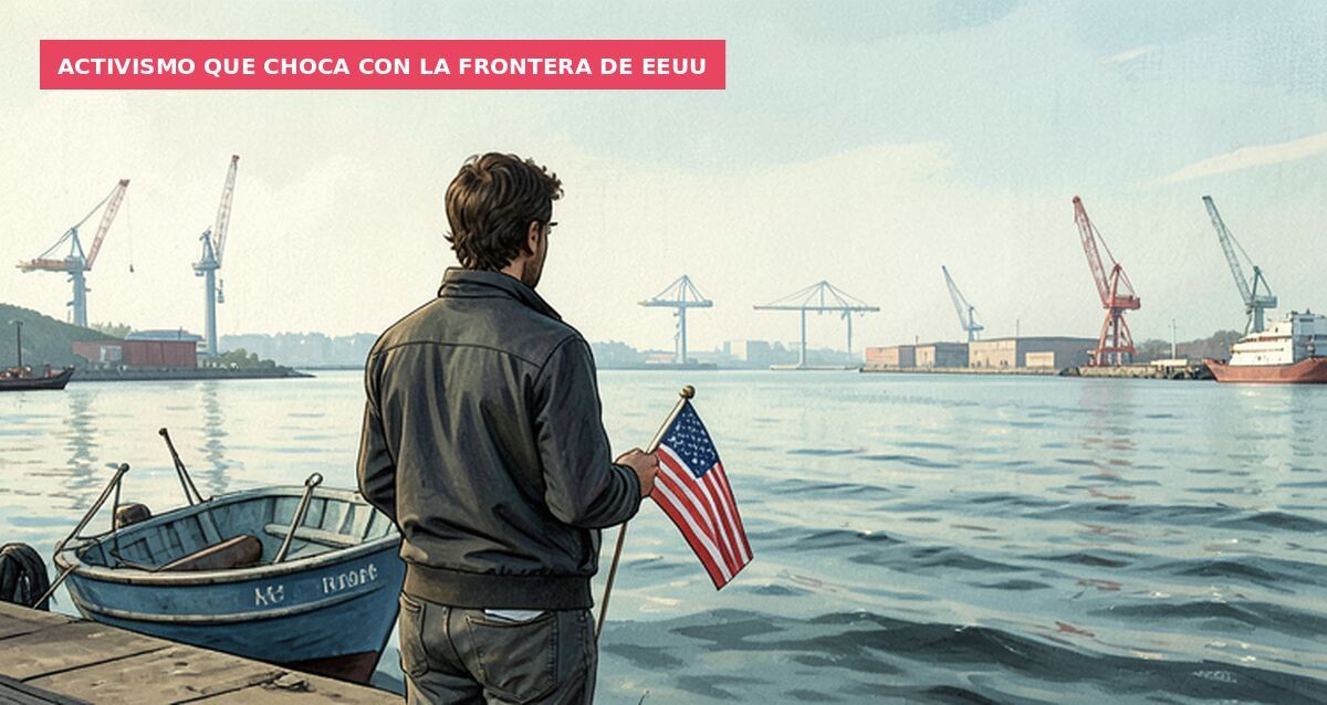 Activismo que choca con la frontera de EEUU