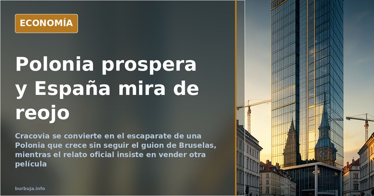 Cracovia, el espejo incómodo: prosperidad sin sumisión a Bruselas