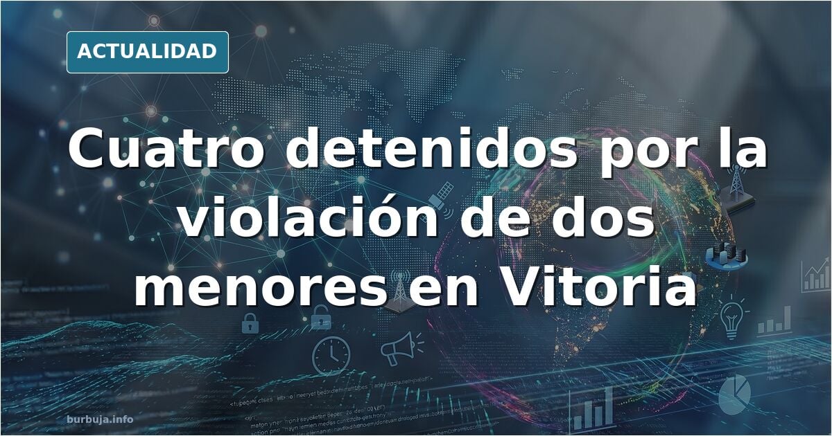 Pandilleros latinos violan a dos chicas de 14 y 17 años en un parking de Vitoria