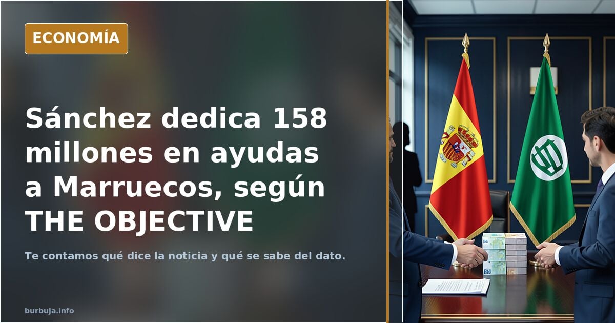Sánchez y la ley de nietos: 160 millones a Marruecos, ¿por qué?