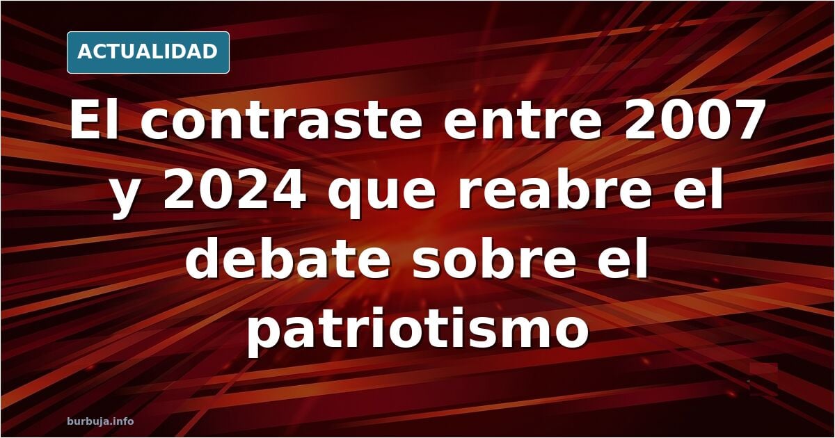 La política española a llegado al punto que Zapatero parece más patriota que los actuales