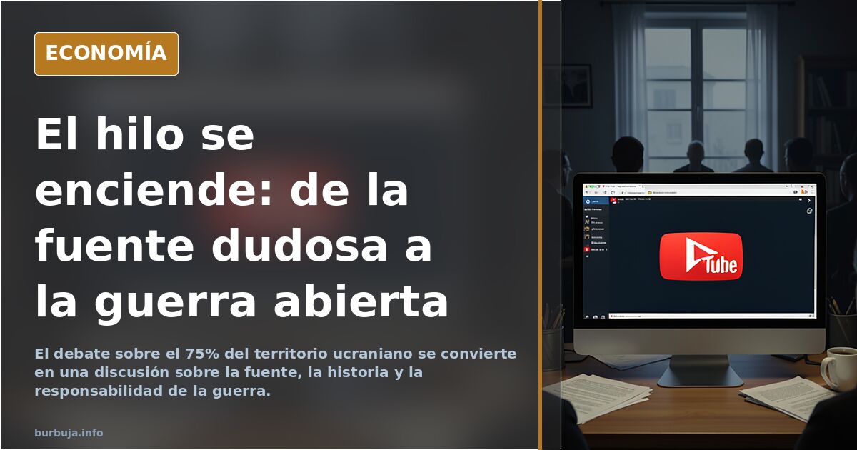 El hilo se enciende: de la fuente dudosa a la guerra abierta
