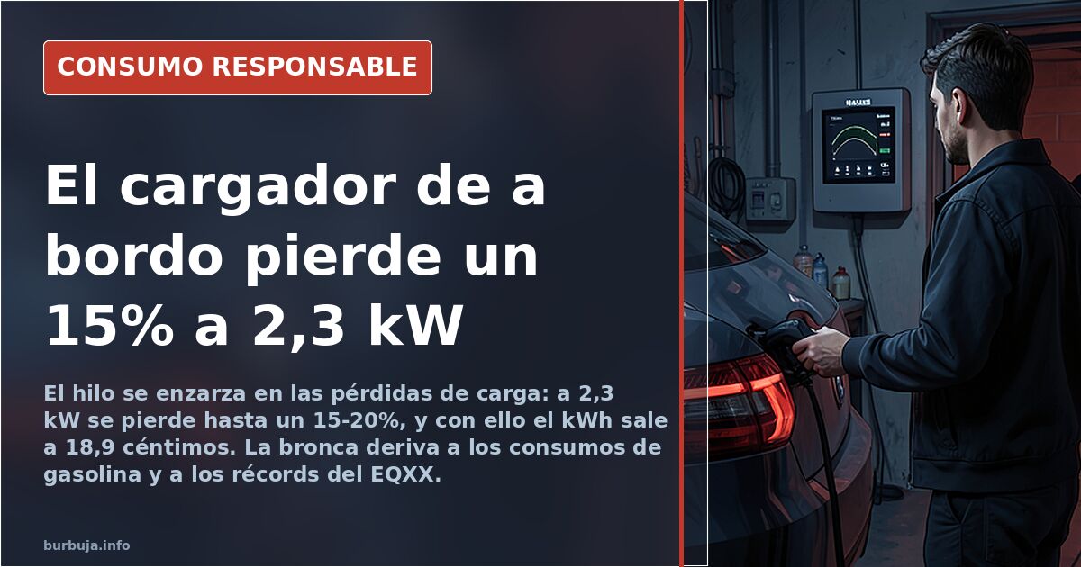 El coste real de recorrer 100 Km en coche electrico