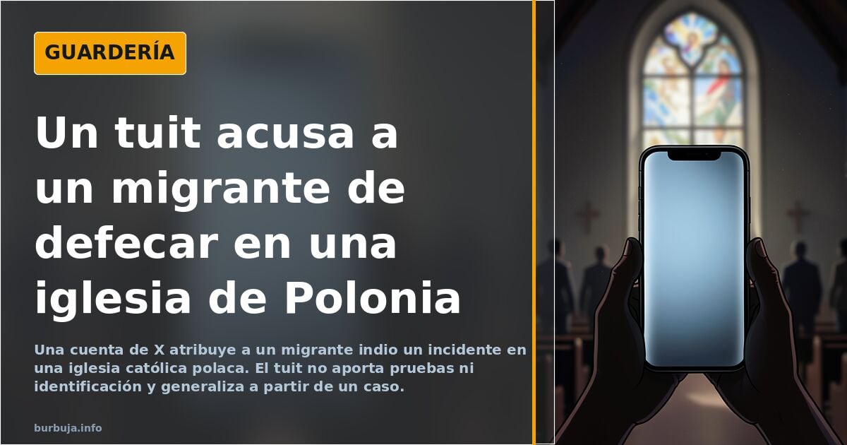 Cagaplayas en Polònia cagando en misa
