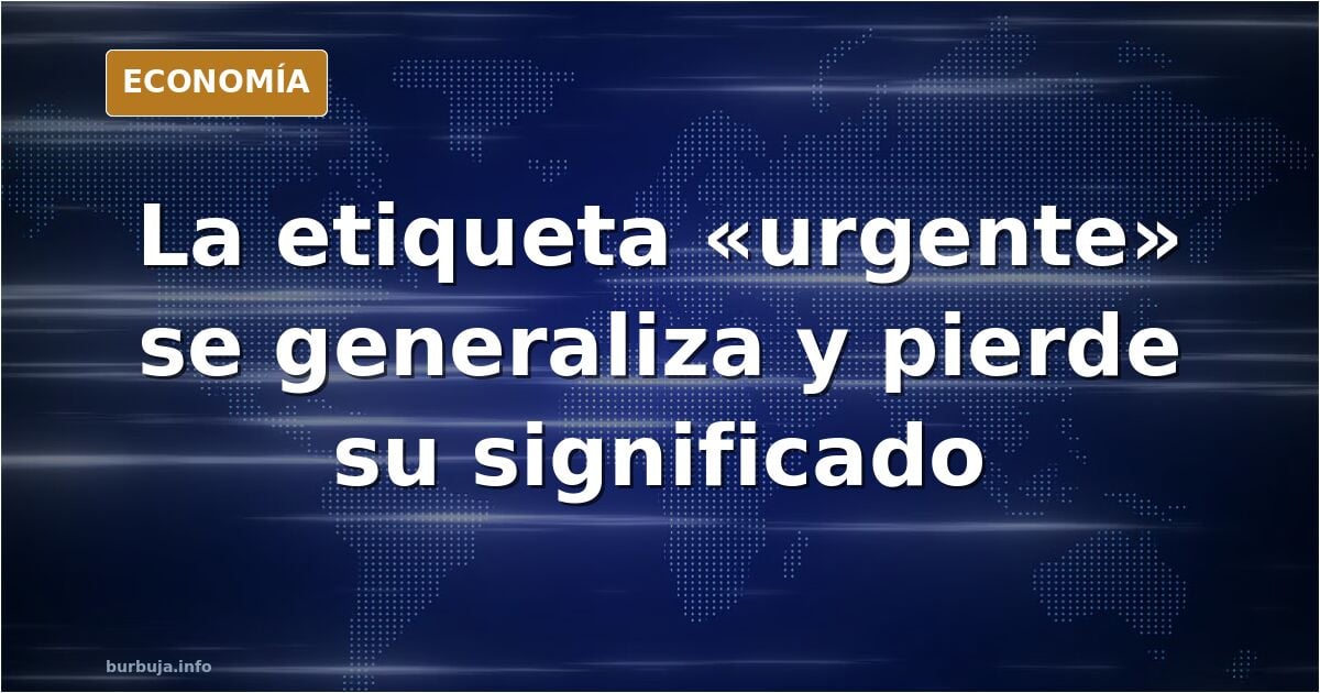 Cuando TODO es URGENTE, PRIORITARIO o PREFERENTE al final nada lo es