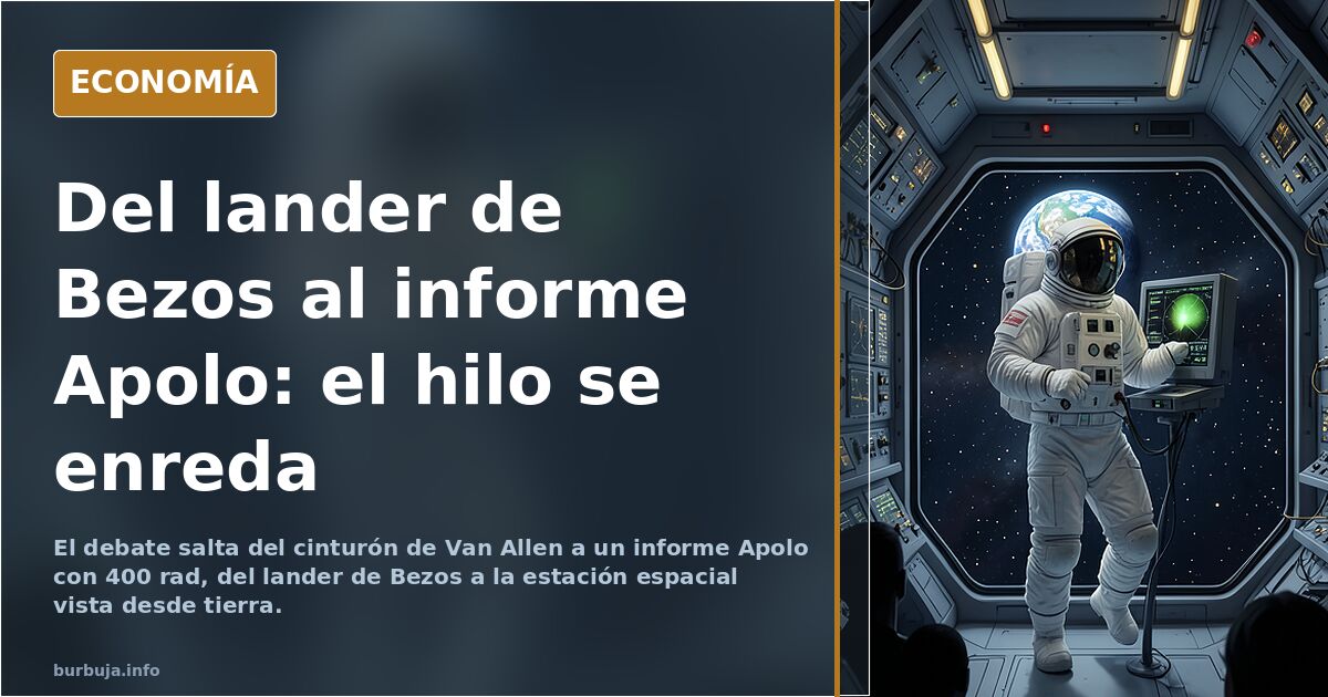 Los astronautas de Artemis 3 so dados de baja para otras misiones, rumores de exceso de radiacion