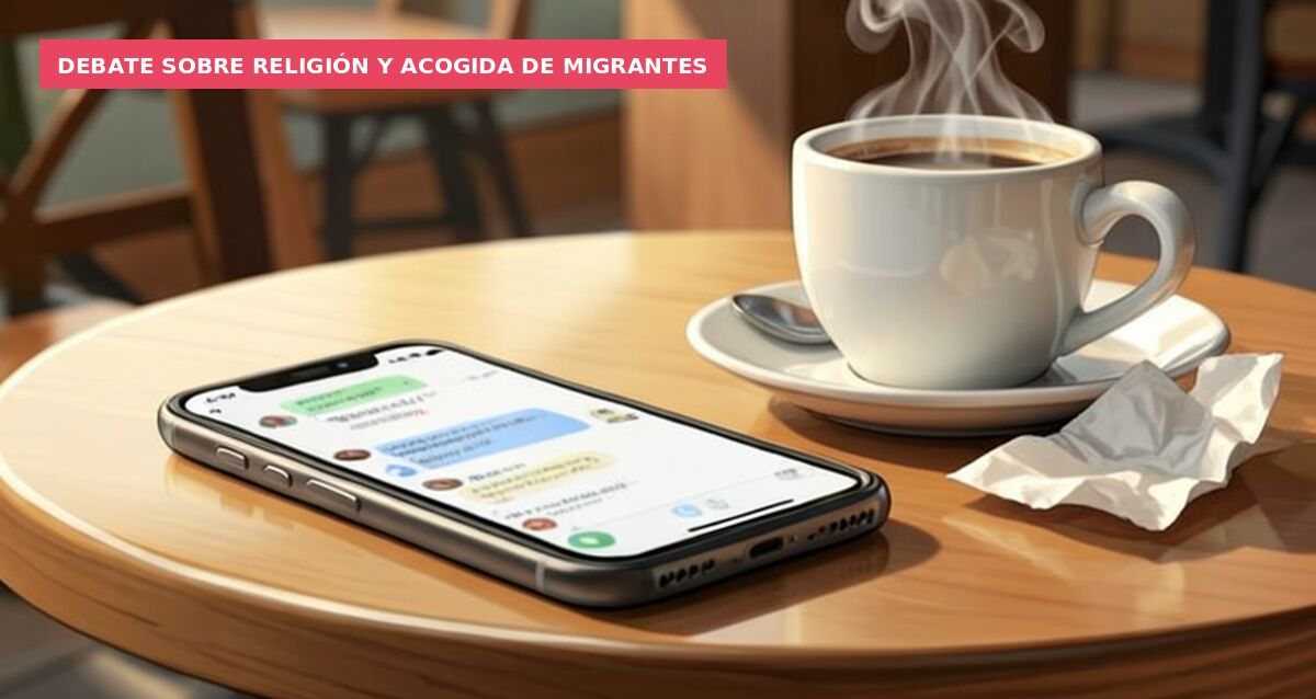 Debate sobre religión y acogida de migrantes