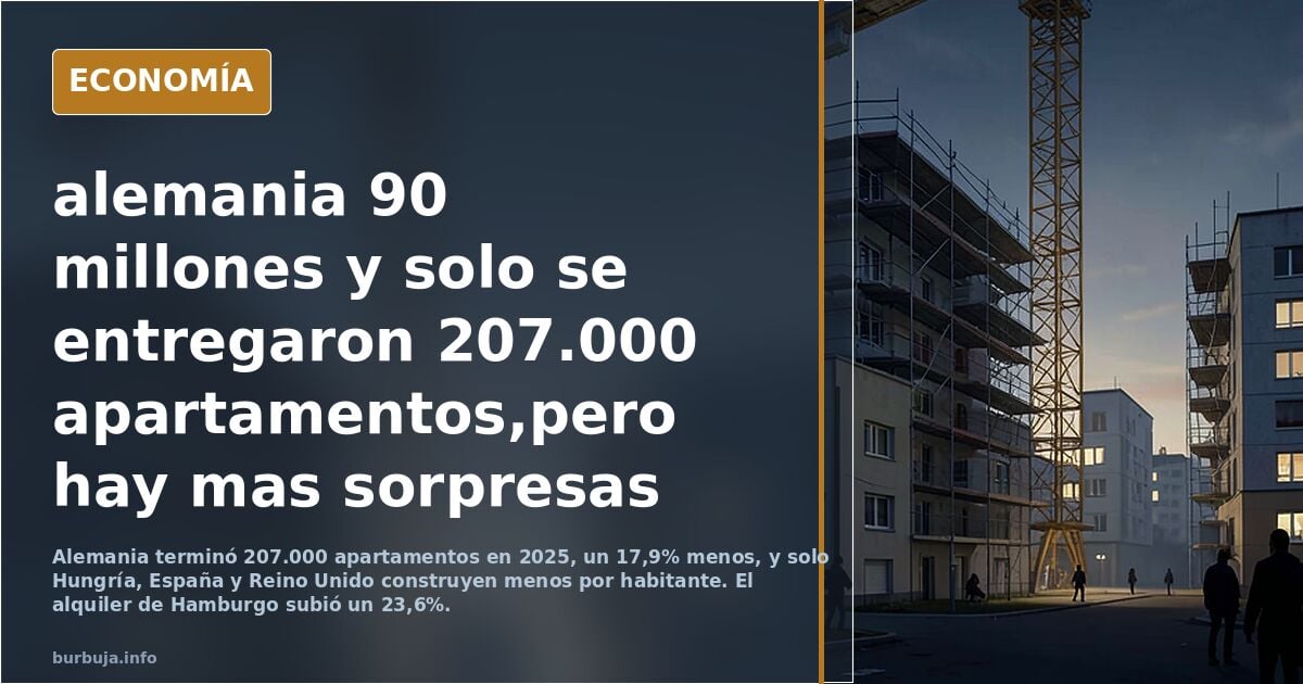 alemania 90 millones y solo se entregaron 207.000 apartamentos,pero hay mas sorpresas
