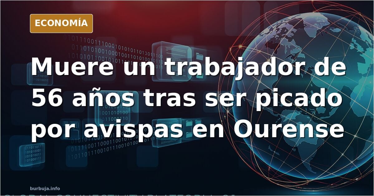 Un nido de avispa Velutina se vuelve a cobrar la vida de un hombre en Galicia.
