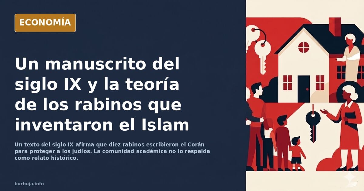 Documento de hace más mil años afirma que el Islam fue creado por un grupo de rabinos judíos, para contraponer al cristianismo