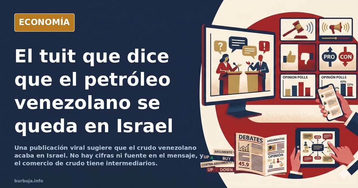 El petroleo venezolano se queda en Israel... no se podia saber