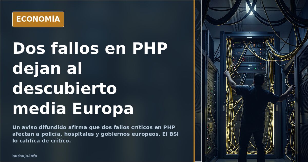 Dos fallos en PHP expuestos durante veinte años