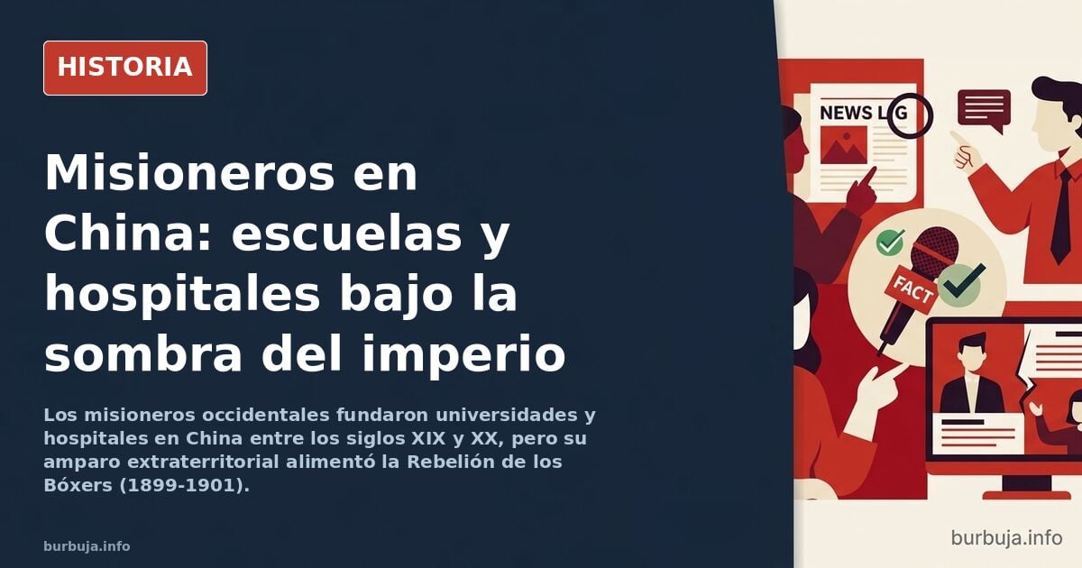 Los misioneros occidentales en China durante los siglos XIX y XX
