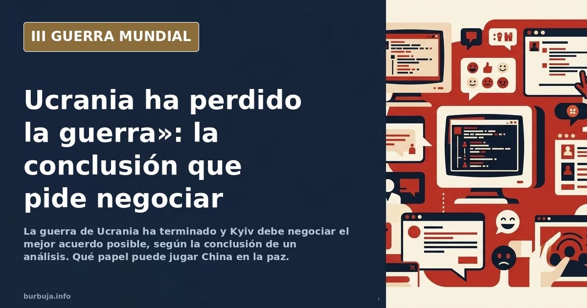 Ucrania ha PERDIDO OFICIALMENTE LA GUERRA