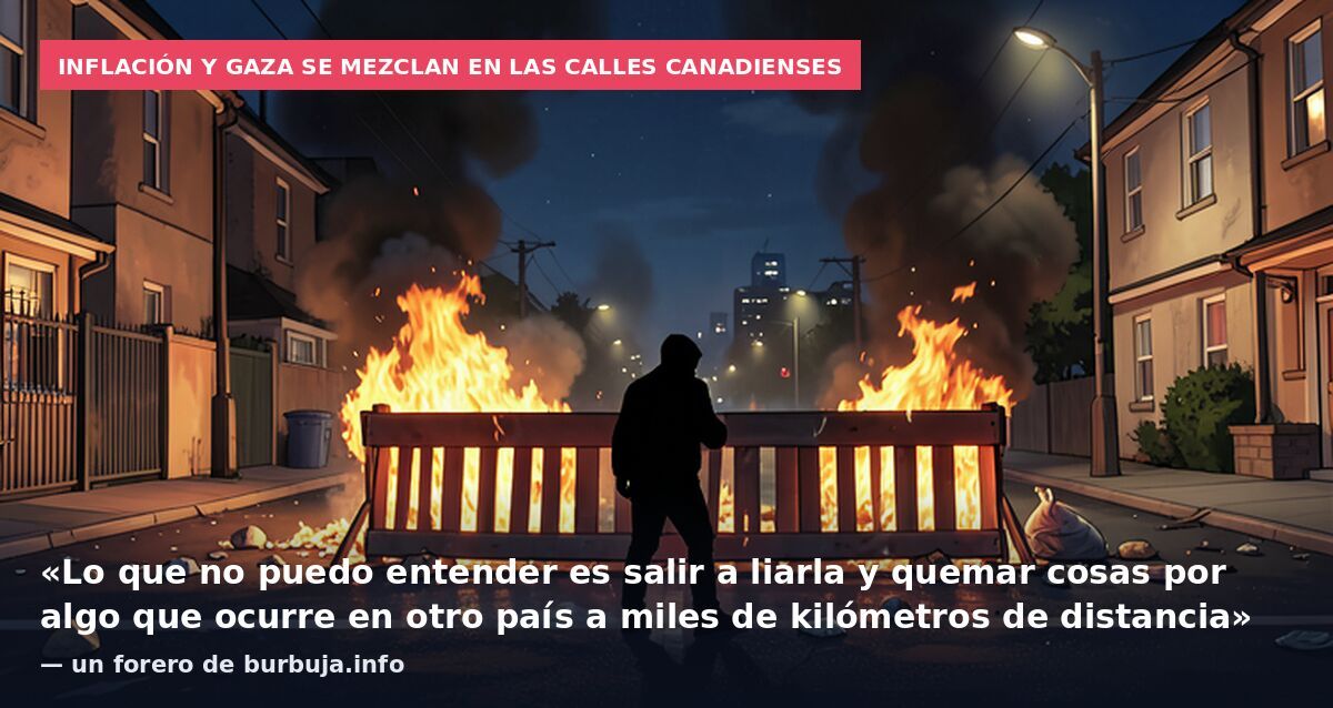 Se está liando PARDA en CANADA..