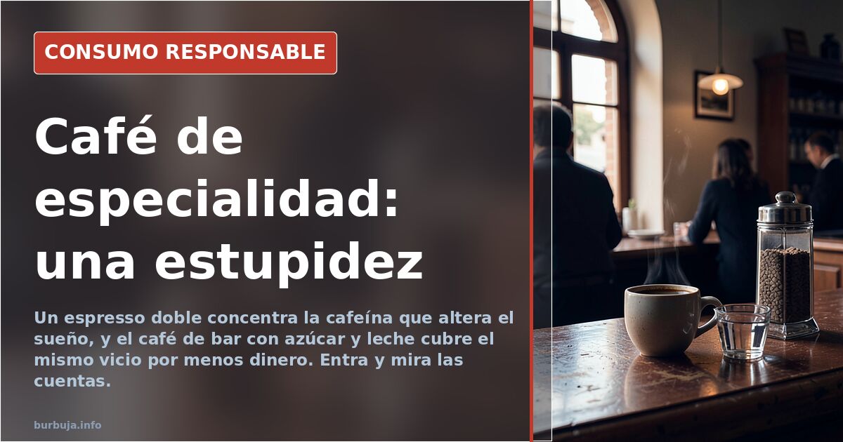 Café de especialidad: una estupidez