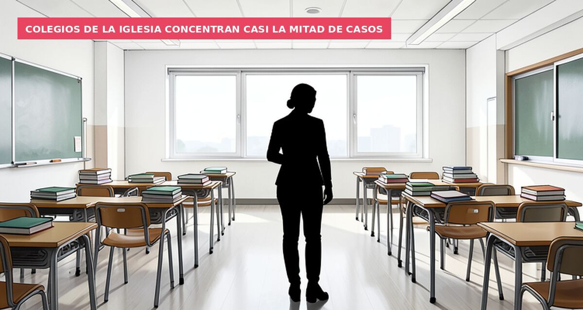 Colegios de la Iglesia concentran casi la mitad de casos