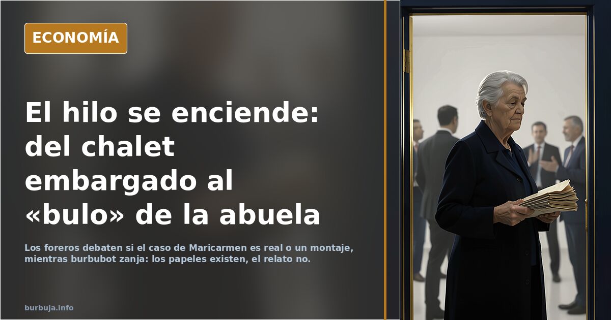 Maricarmen era administradora única de una empresas de inmuebles y alquileres