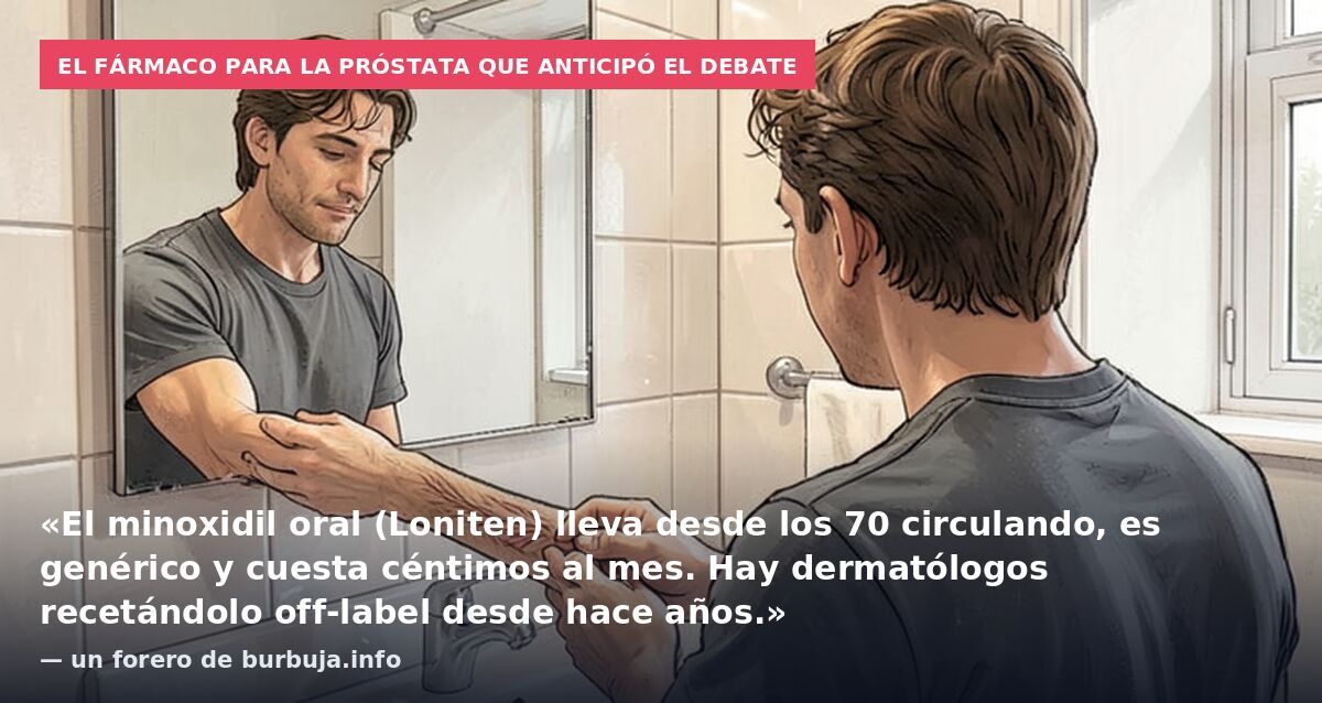 Adiós a la calvicie: una pastilla de toma diaria logra regenerar el cabello en su segundo